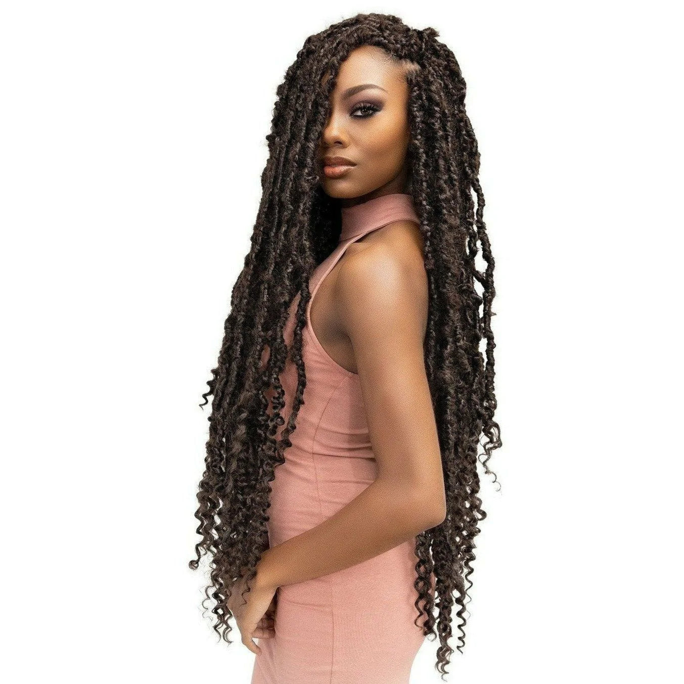 Type 2 Exotic Butterfly Faux Locs