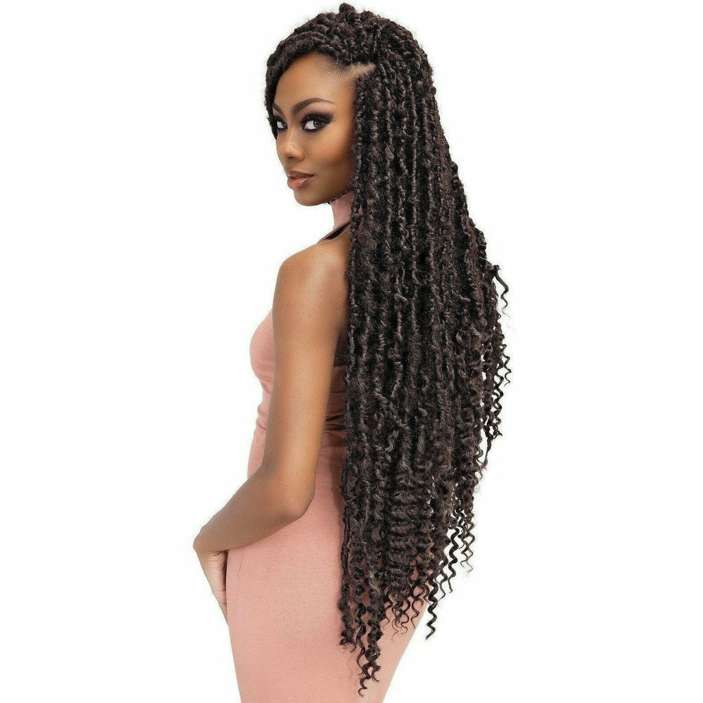 Type 2 Exotic Butterfly Faux Locs